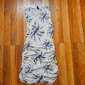 Side drawstring dress